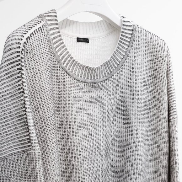 Annette Gortz Overpainted Ribbed Sweater - Picture 1 of 11